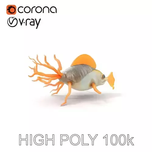 Fantastical Sea Creature Model Pack for Animation  Games