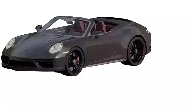 Porsche 911 Carrera Cabriolet GTS 3D model
