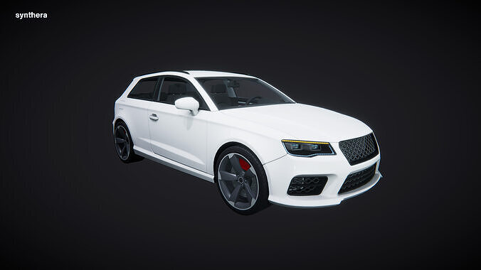 Car Hatchback 02 Active 3D model