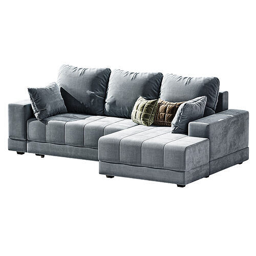 Corner sofa Darol 3D model 2