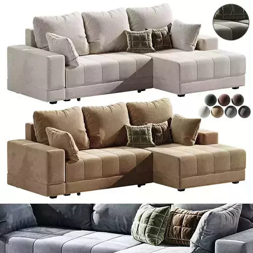 Corner sofa Darol 3D model