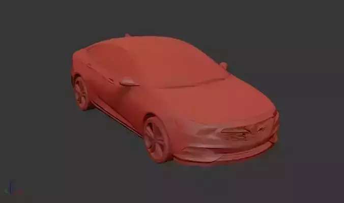 Holden Commodore Mk5 ZB 2017 3D print model