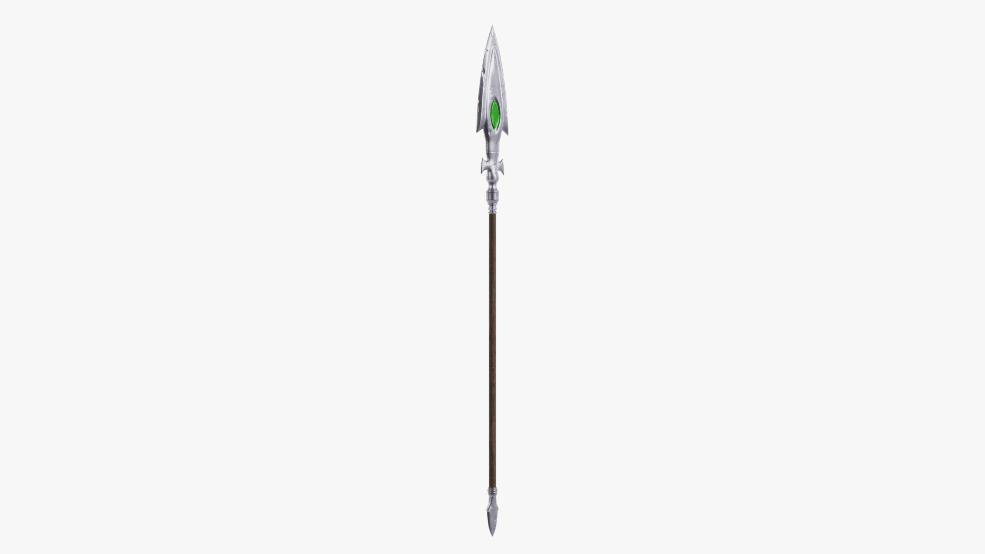 Fantasy Spear Low-poly 3D model_2