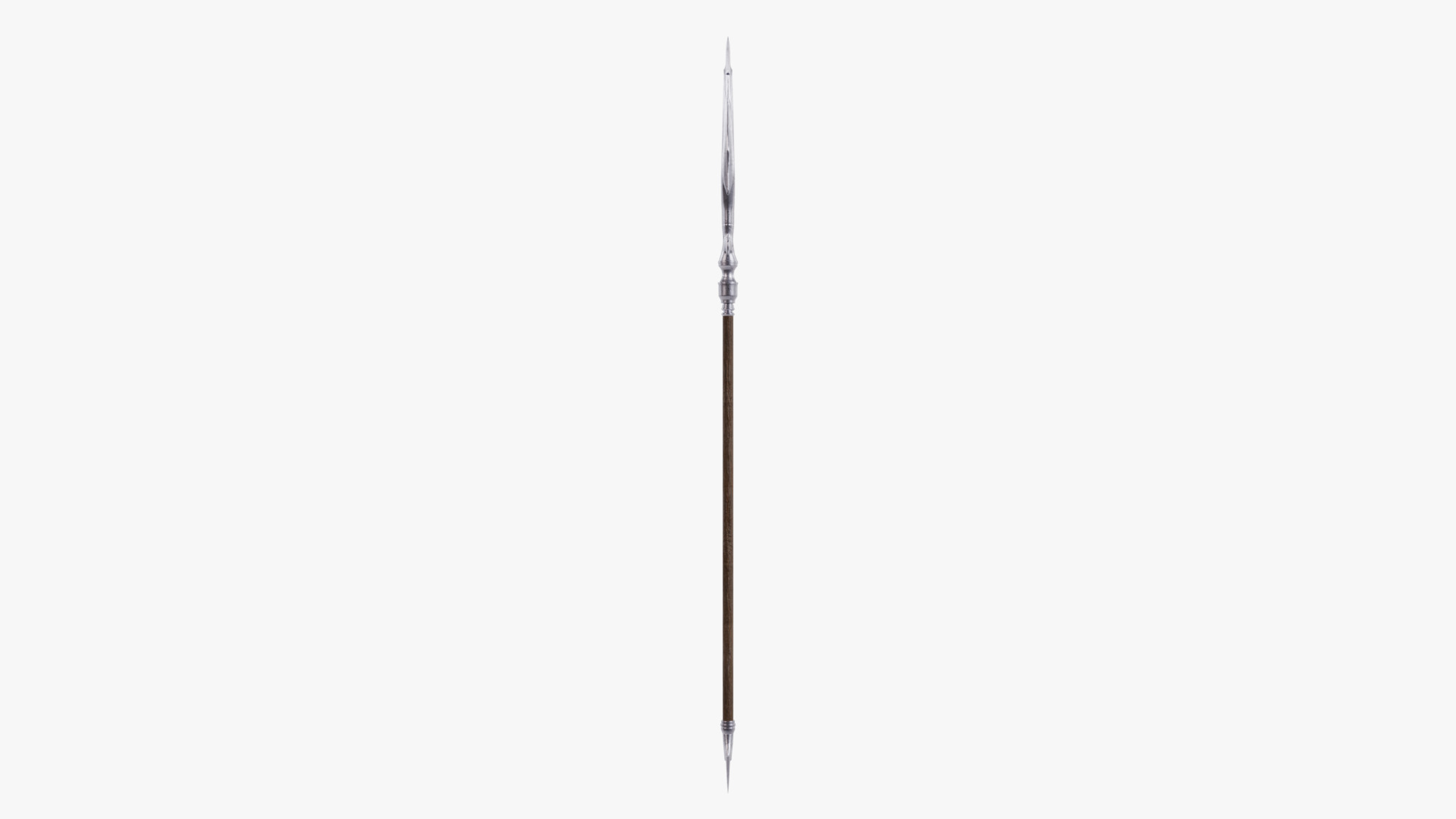 Fantasy Spear Low-poly 3D model_6