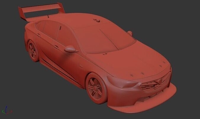 Holden Commodore Mk5 ZB supercars v8 2017 3D print model