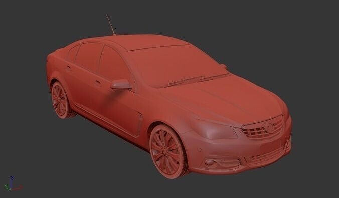 Holden Commodore Calais V VF sedan 2013 3D print model