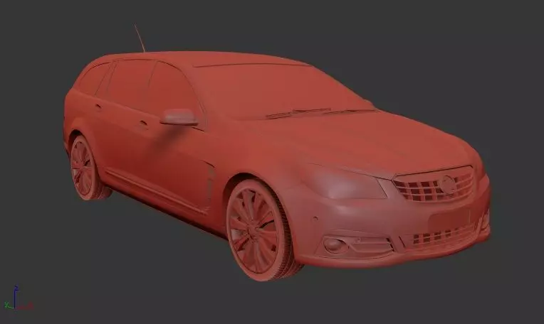 Holden Commodore Calais V VF sportwagon 2013 3D print model_0