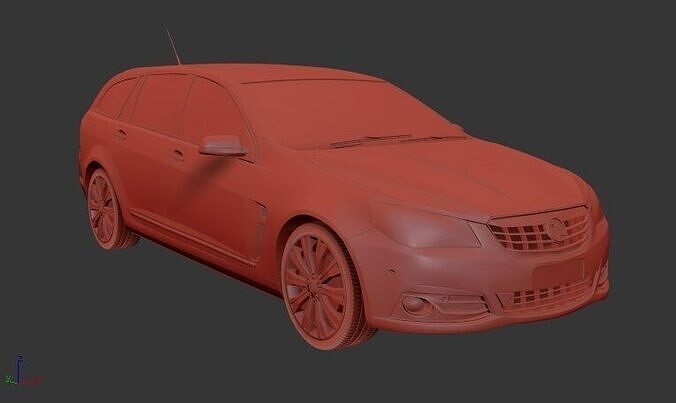 Holden Commodore Calais V VF sportwagon 2013 3D print model