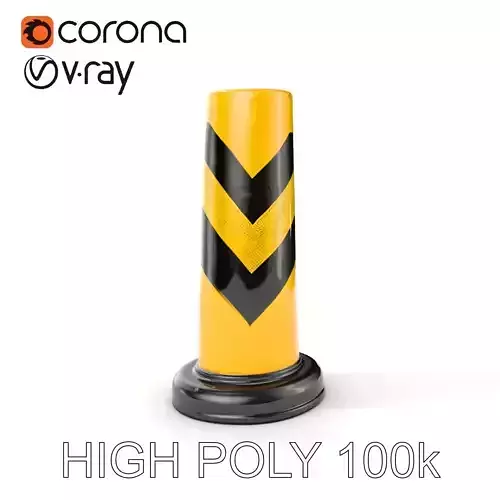 Traffic Cone Model Pack  HighDetail Surface