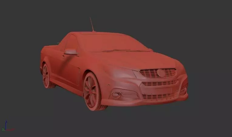 Holden Commodore Calais V VF ute 2013 3D print model_0