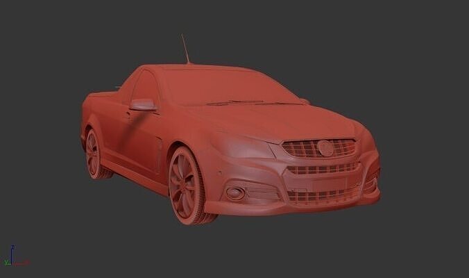 Holden Commodore Calais V VF ute 2013 3D print model