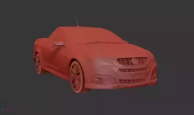 Holden Commodore Calais V VF ute 2013 3D print model