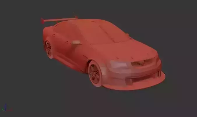 Holden Commodore V8 Supercar 2012 3D print model