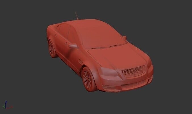 Holden Commodore VE sedan 2012 3D print model