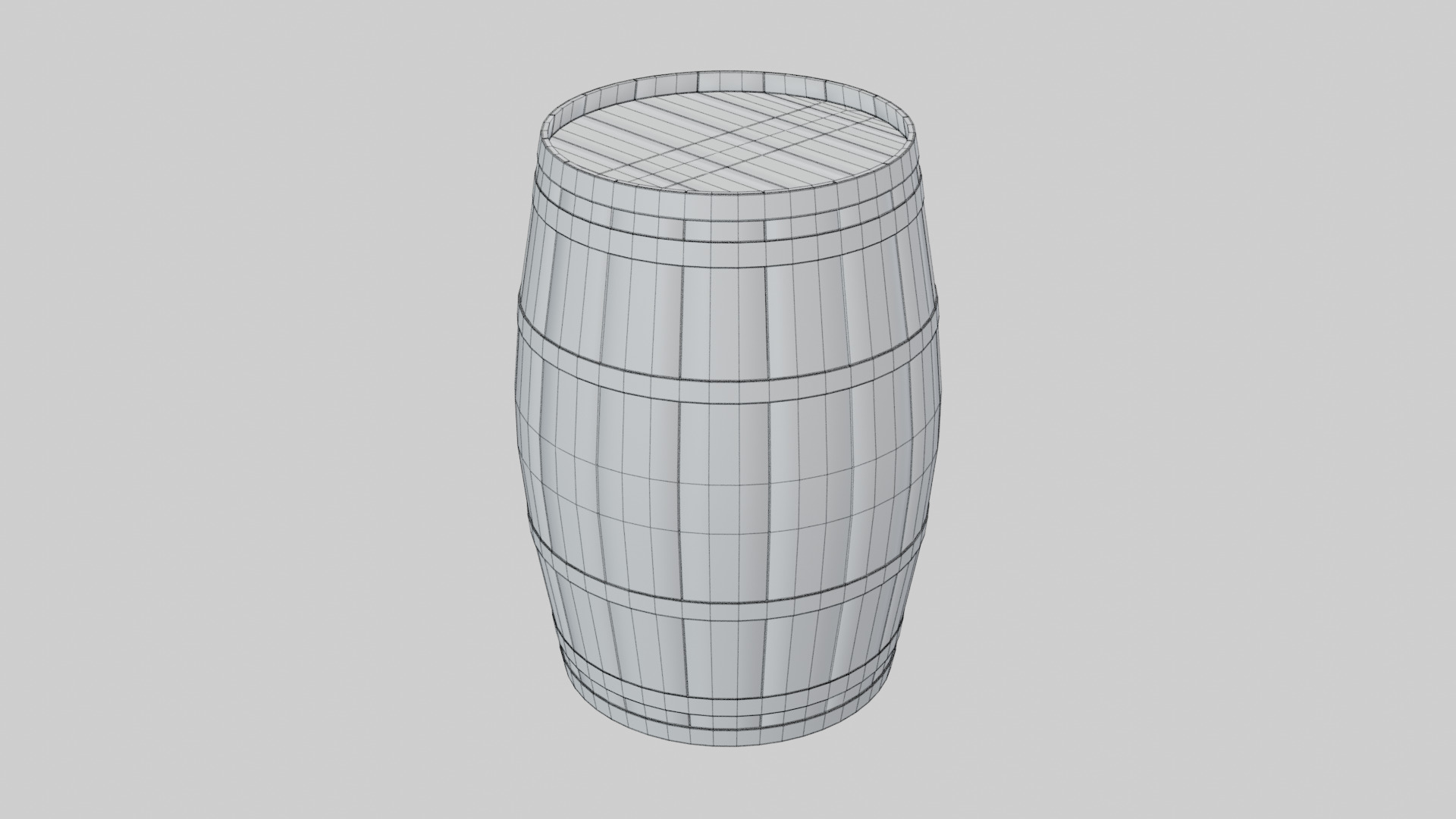 Light Toasted Bordeaux Barrel 3D model_6