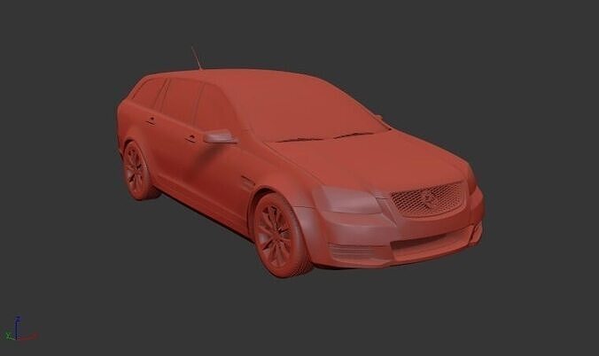 Holden Commodore VE sportwagon 2012 3D print model
