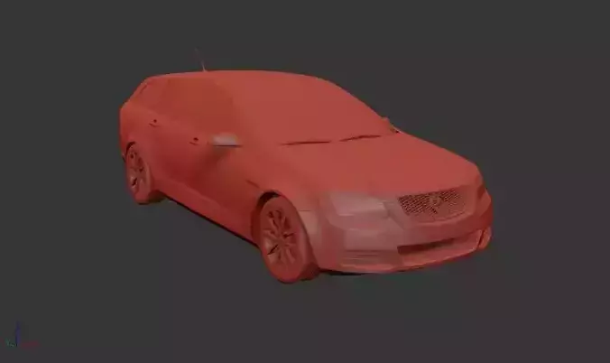 Holden Commodore VE sportwagon 2012 3D print model