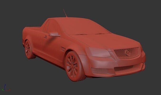 Holden Commodore VE ute 2012 3D print model