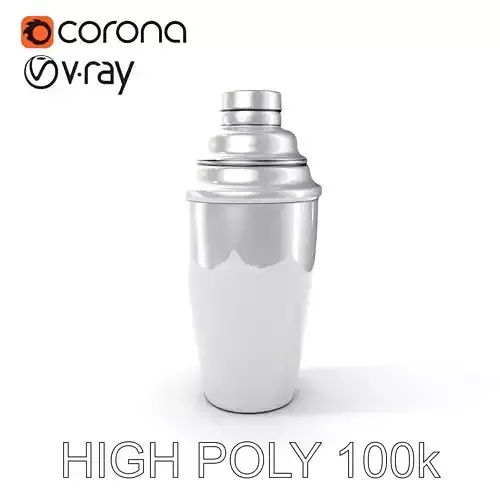 Stainless Steel Cocktail Shaker Model Pack