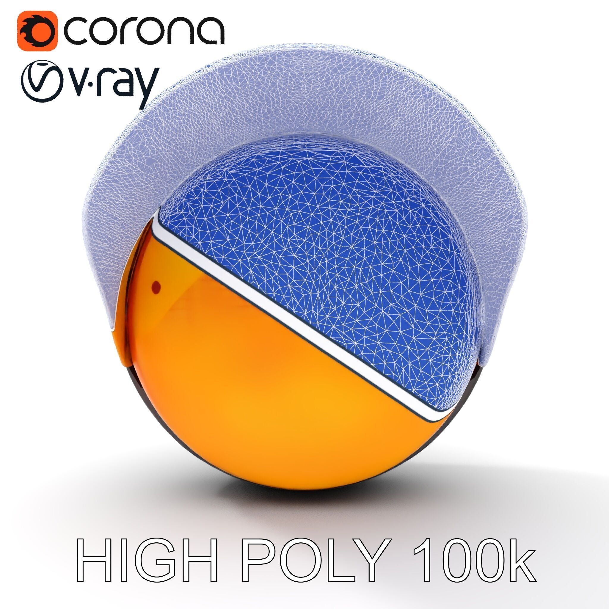 Industrial Traffic Light Model Pack with PBR Textures Low-poly 3D model_14