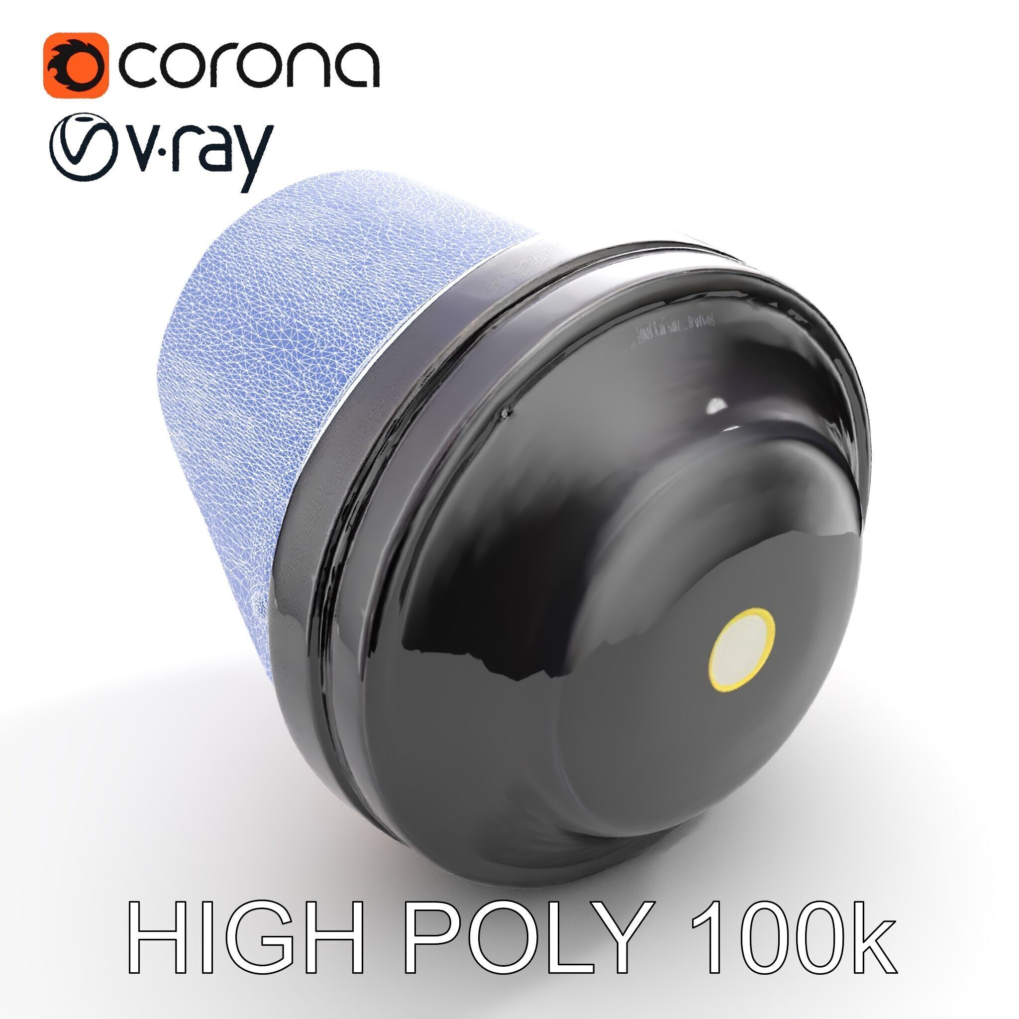 Industrial Traffic Light Model Pack with PBR Textures Low-poly 3D model_11