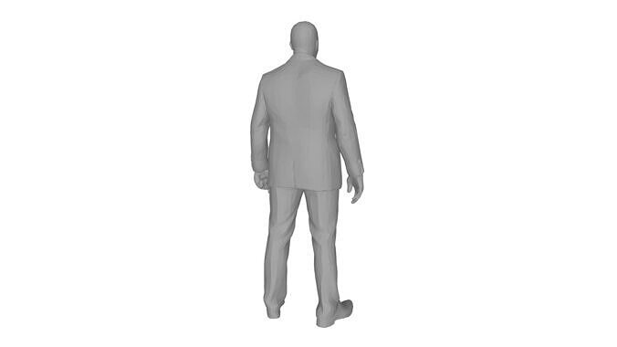 Agent 47 from the hitman game and series 3d model pack  3D model