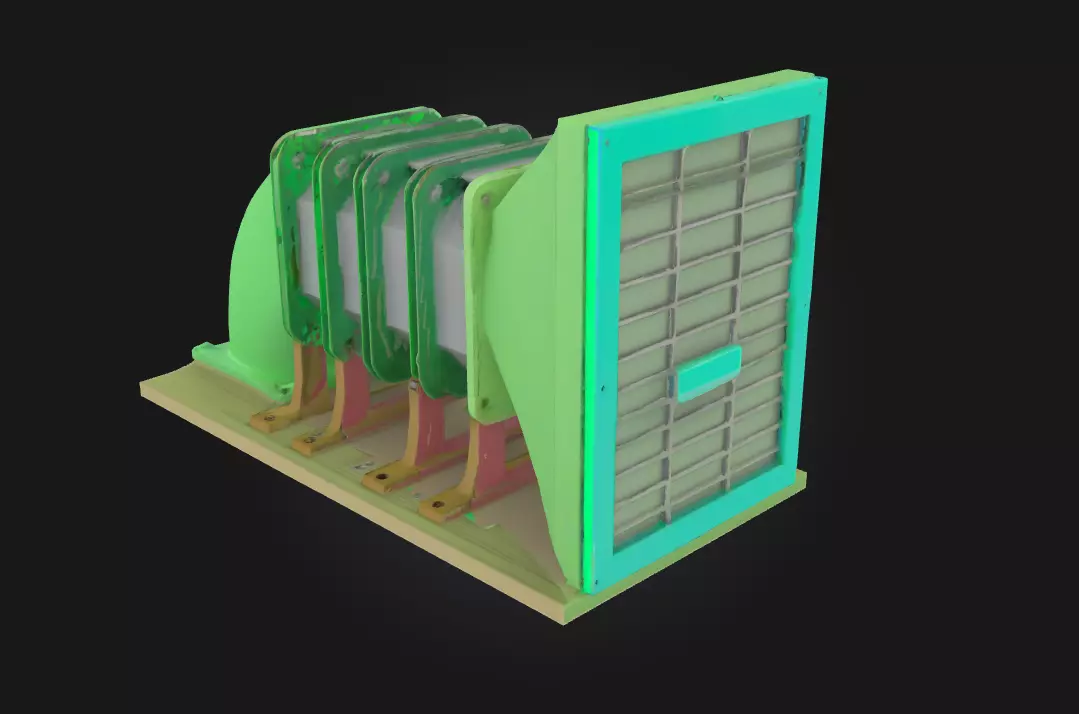 Turbine Array Design  Engineered Precision for Power  3D model_0
