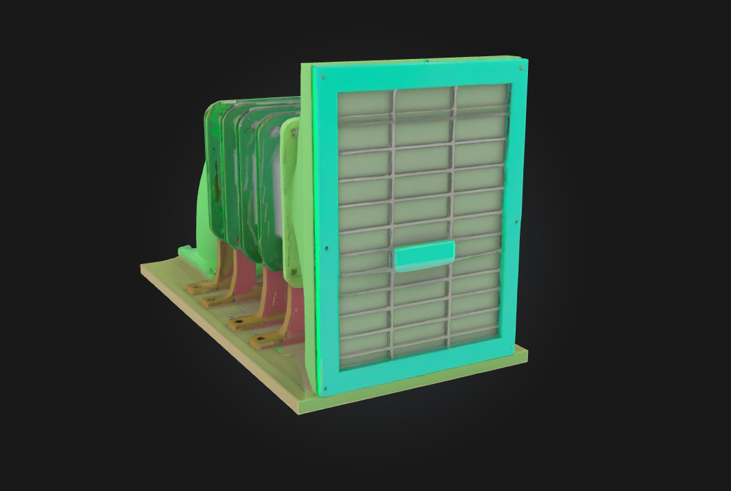 Turbine Array Design  Engineered Precision for Power  3D model_2