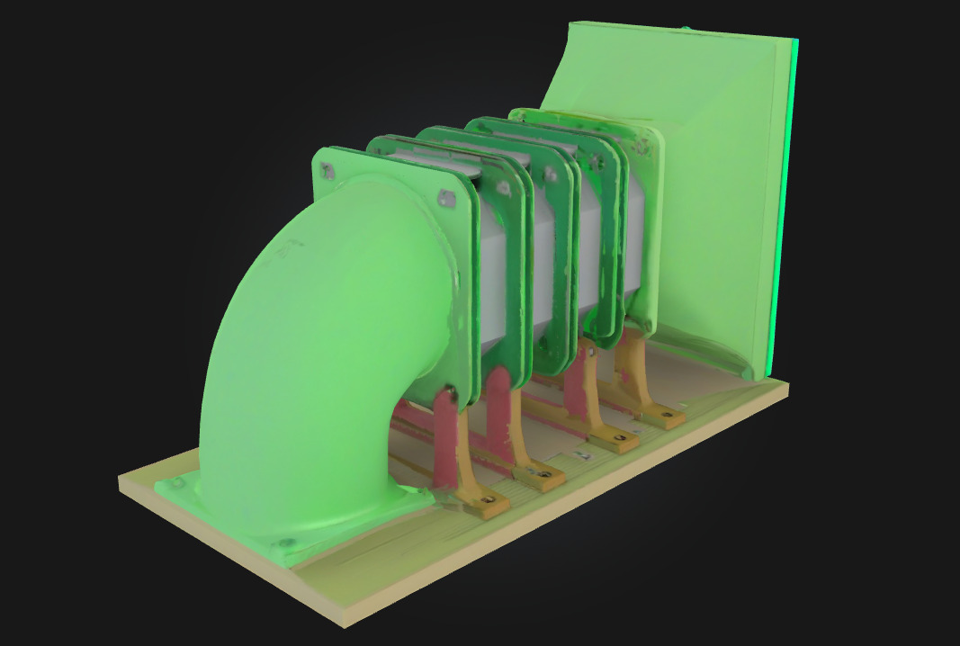 Turbine Array Design  Engineered Precision for Power  3D model_3