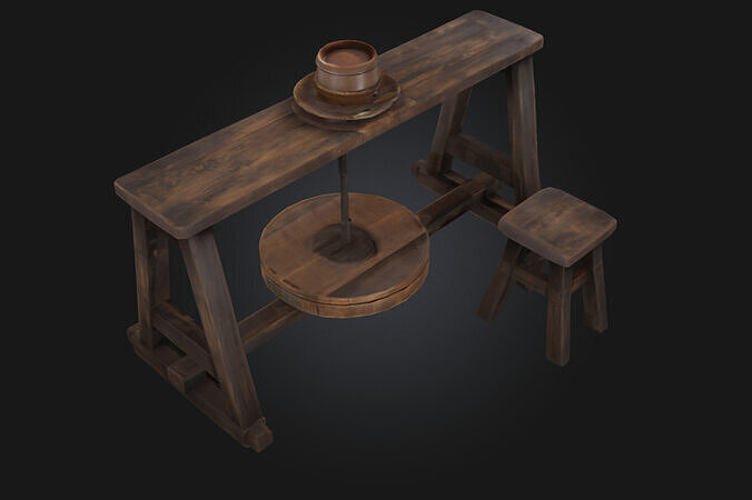 Potters Station  Craft and Clay in Harmony 3D model