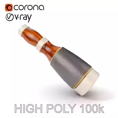 Wooden and Metal Handle Model Pack