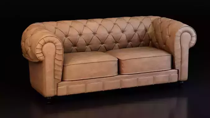 Vintage Leather Sofa