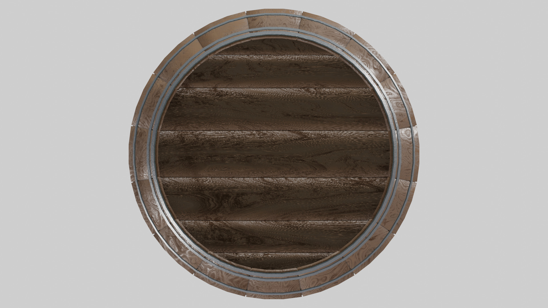 Medium Toasted Bordeaux Barrel 3D model_5