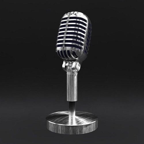 Shure 55 Free 3D model
