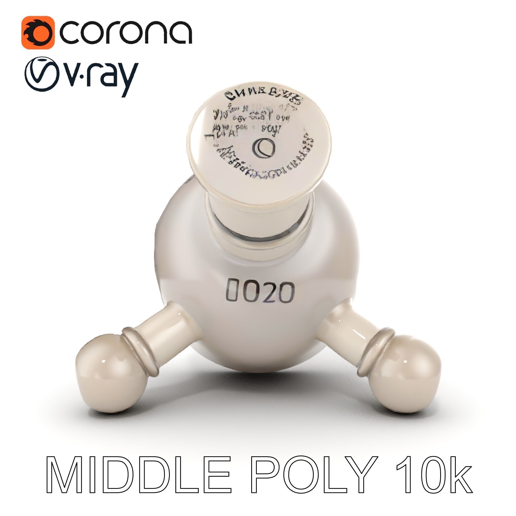 Precision Metal Tool D Model Pack Low-poly 3D model_14