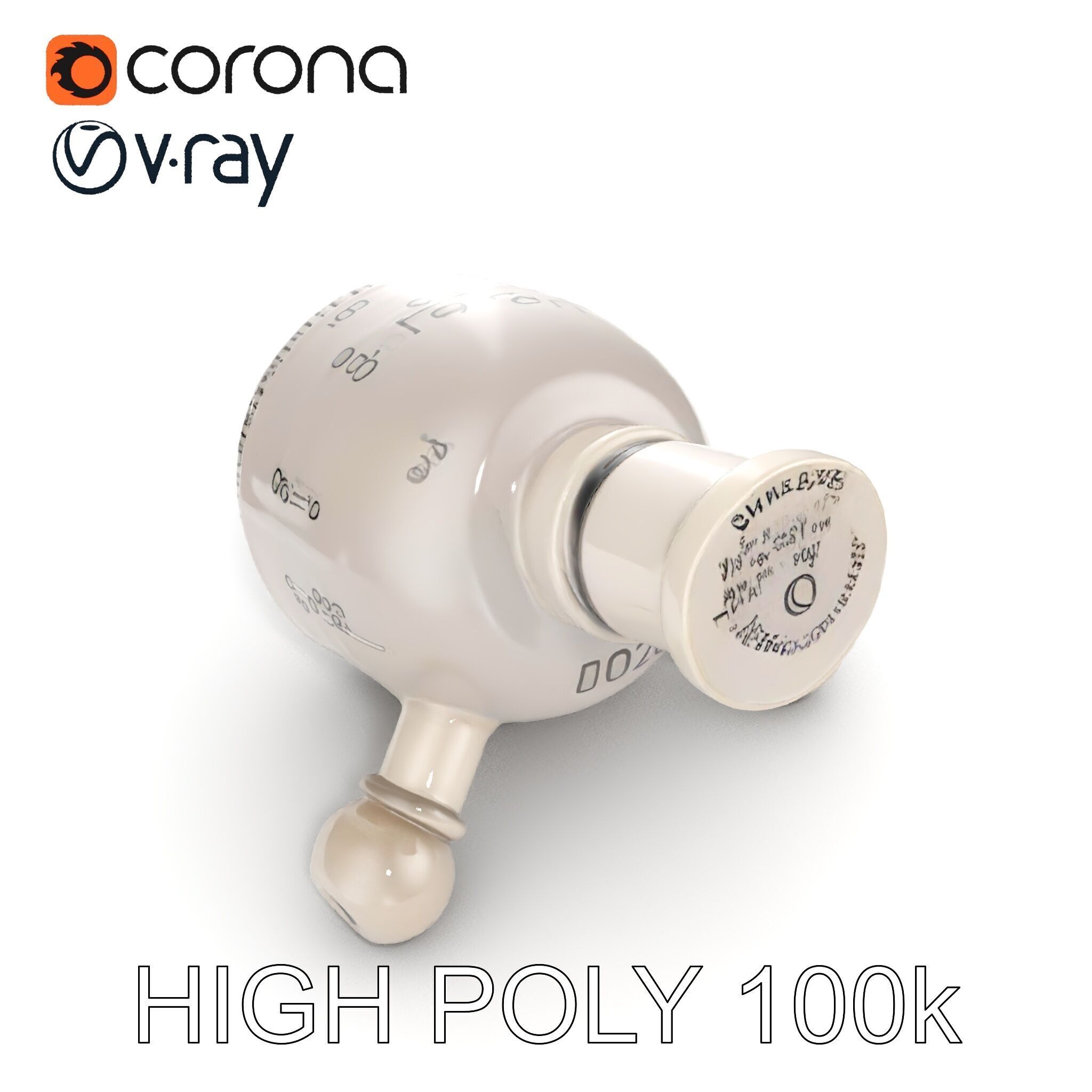 Precision Metal Tool D Model Pack Low-poly 3D model_21