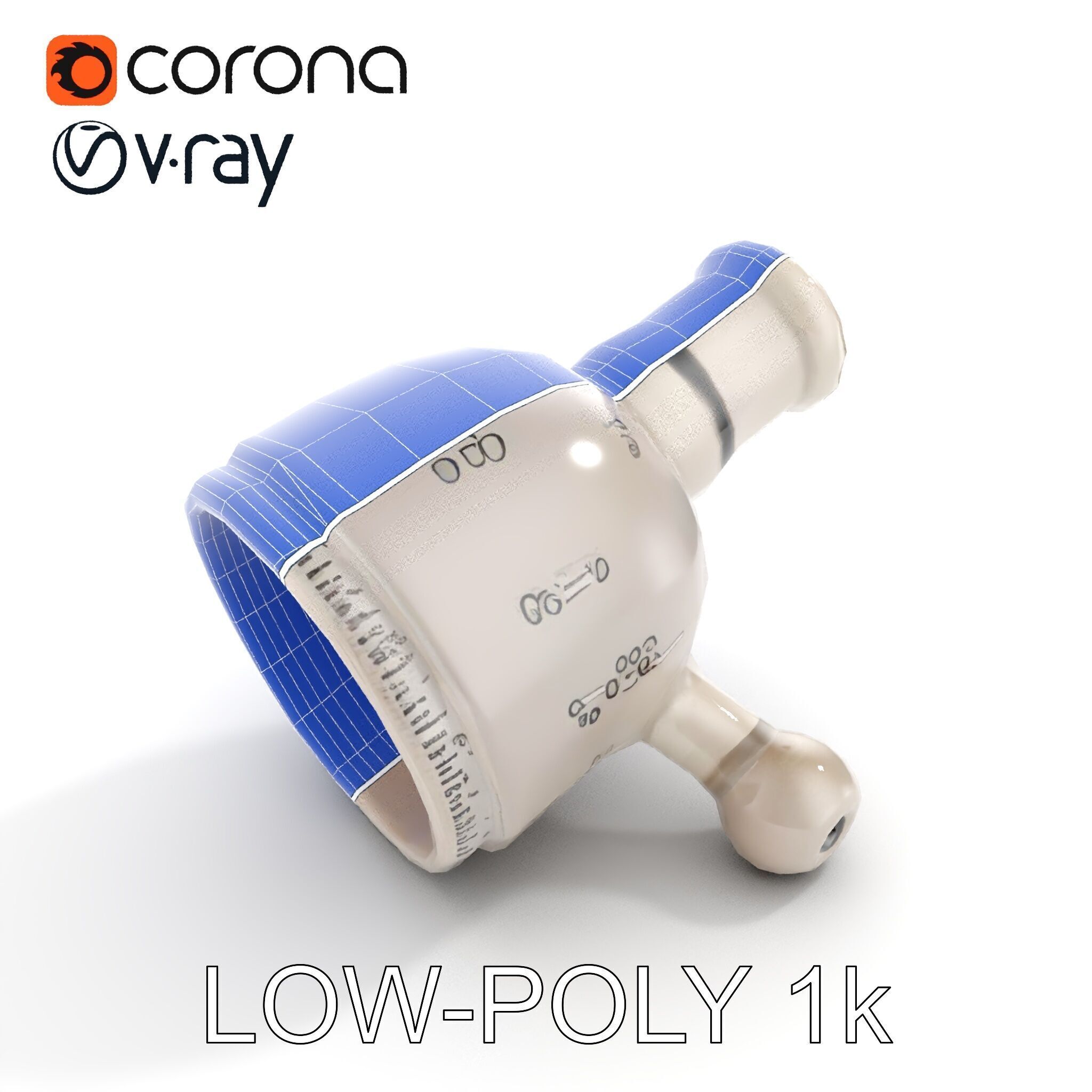 Precision Metal Tool D Model Pack Low-poly 3D model_23