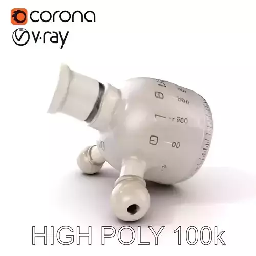 Precision Metal Tool D Model Pack Low-poly 3D model