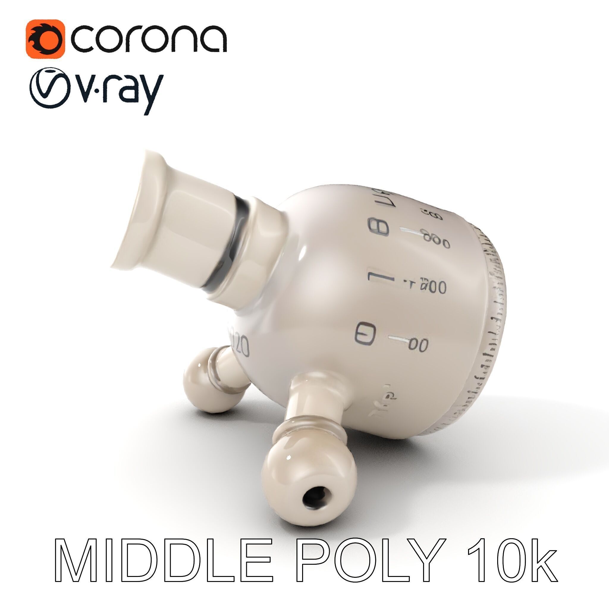 Precision Metal Tool D Model Pack Low-poly 3D model_19