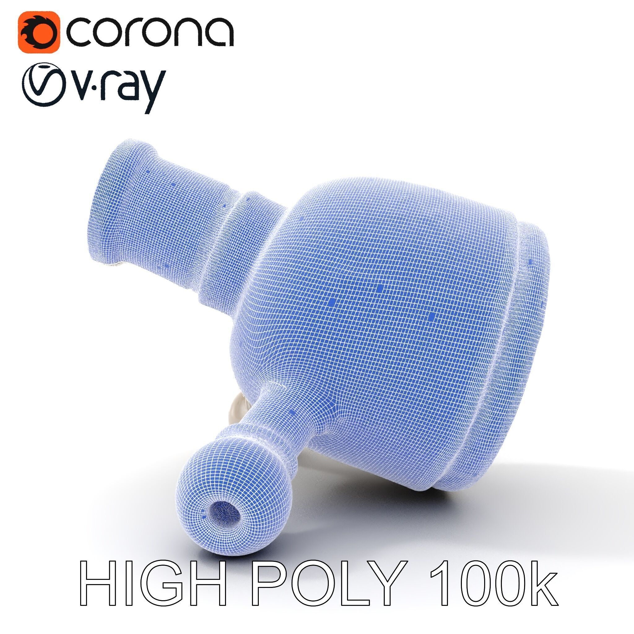 Precision Metal Tool D Model Pack Low-poly 3D model_13