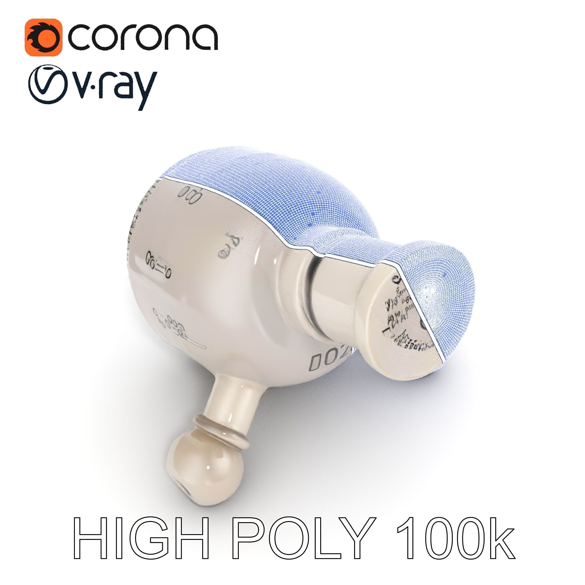 Precision Metal Tool D Model Pack Low-poly 3D model_36