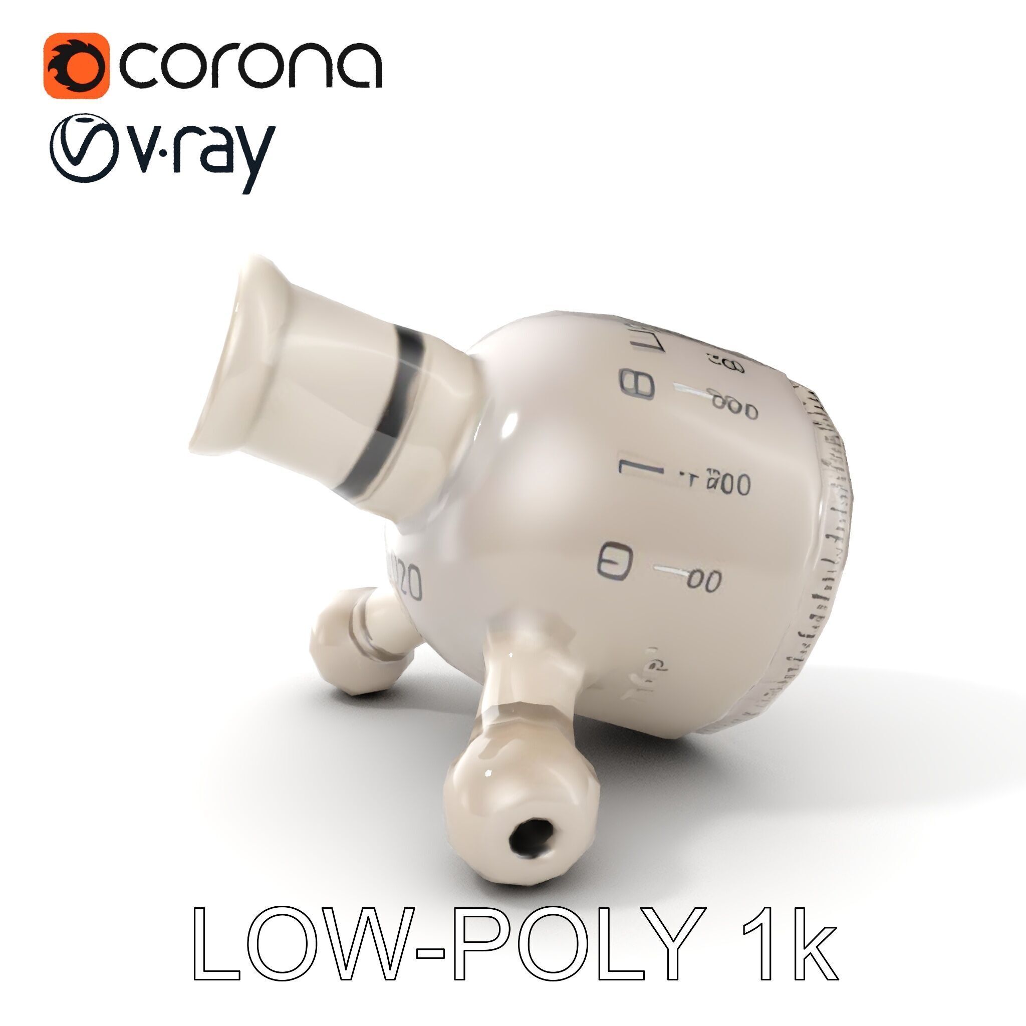 Precision Metal Tool D Model Pack Low-poly 3D model_29