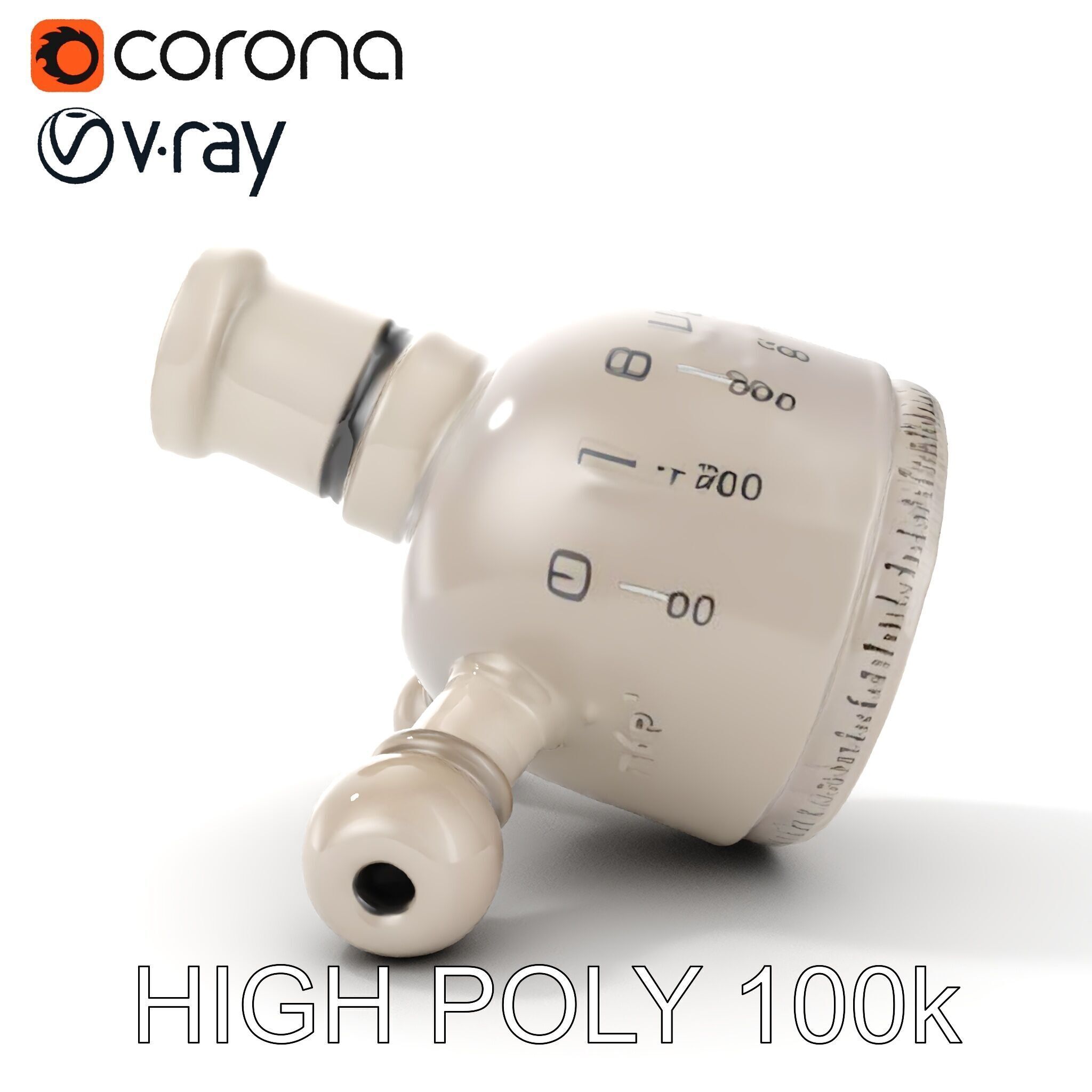 Precision Metal Tool D Model Pack Low-poly 3D model_24