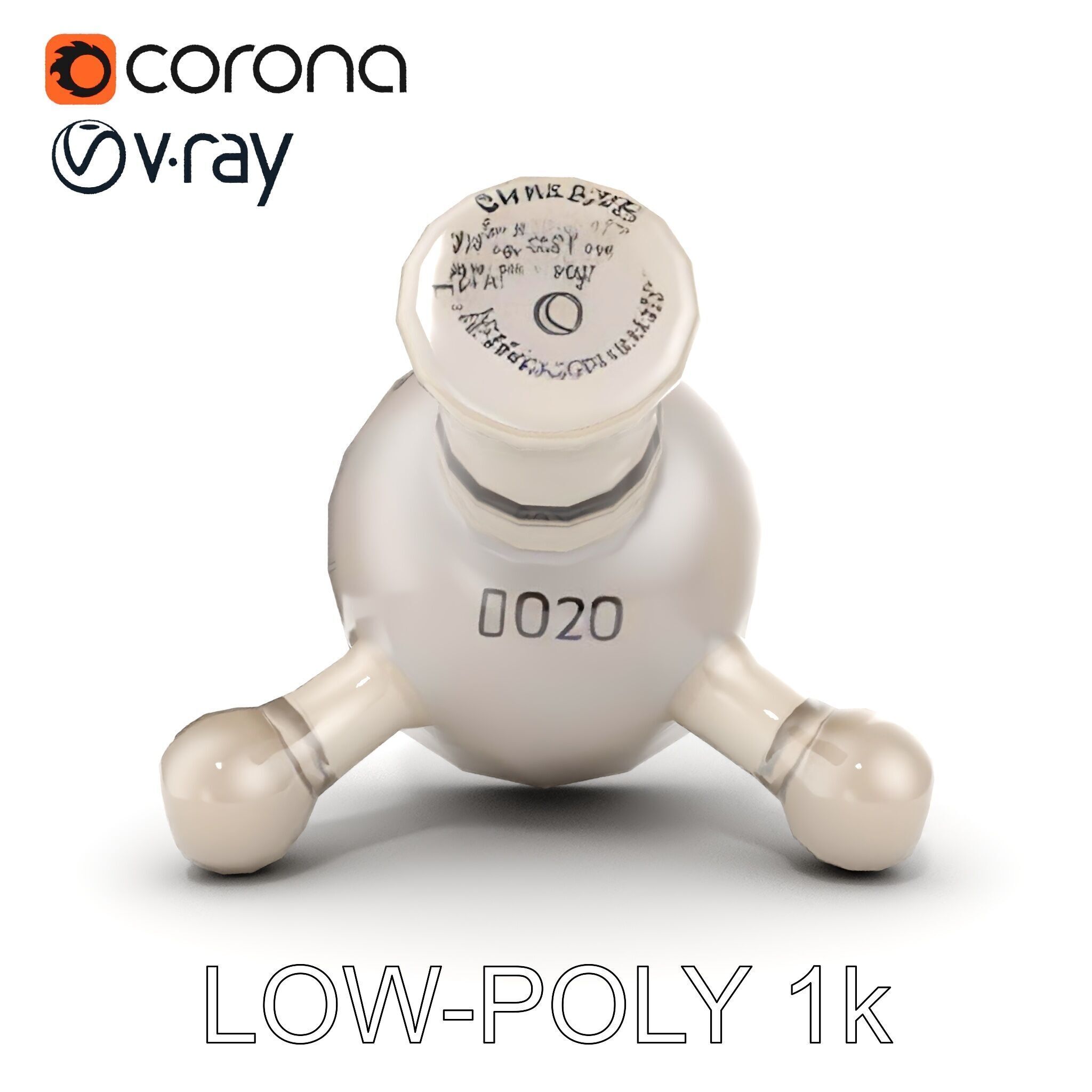 Precision Metal Tool D Model Pack Low-poly 3D model_20