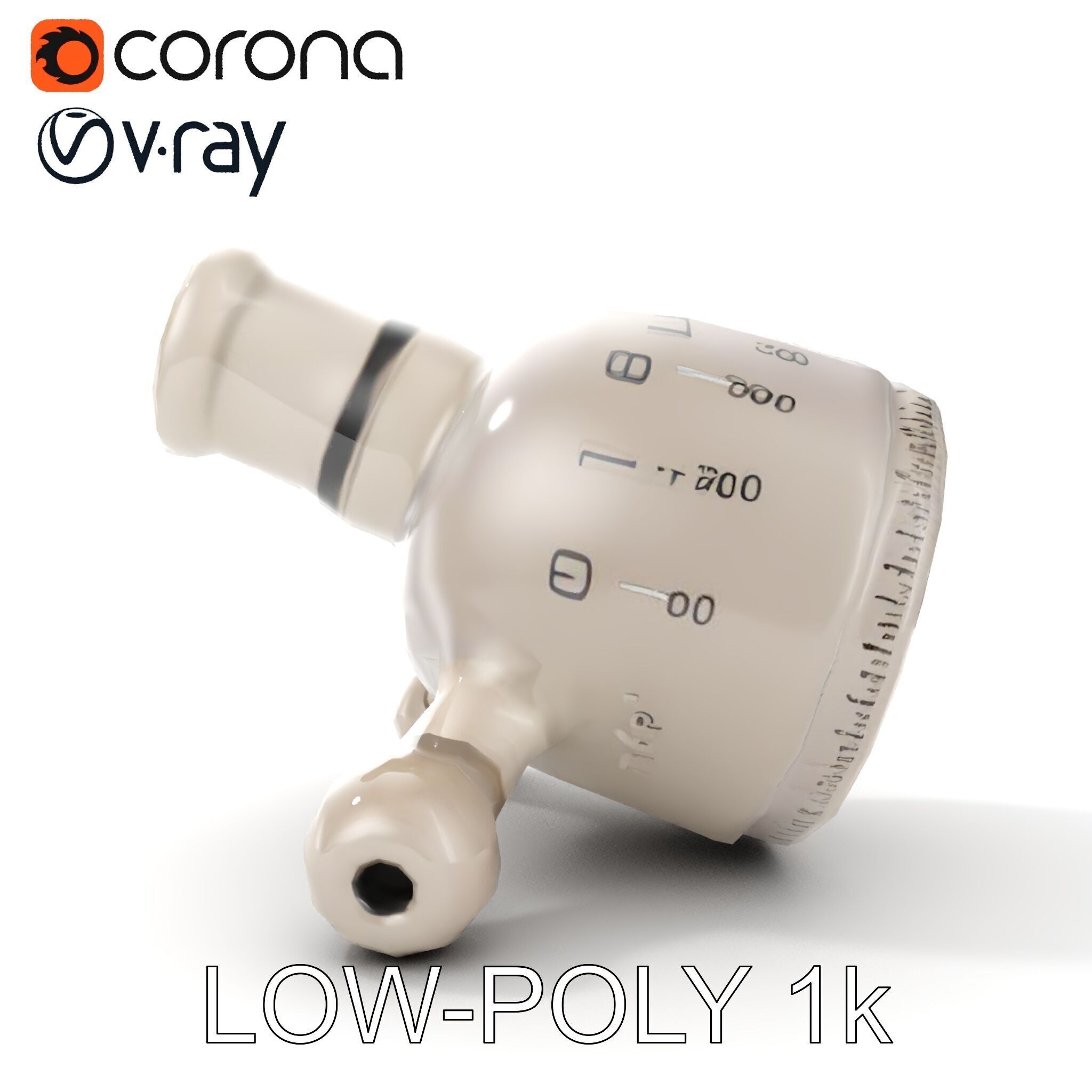 Precision Metal Tool D Model Pack Low-poly 3D model_26