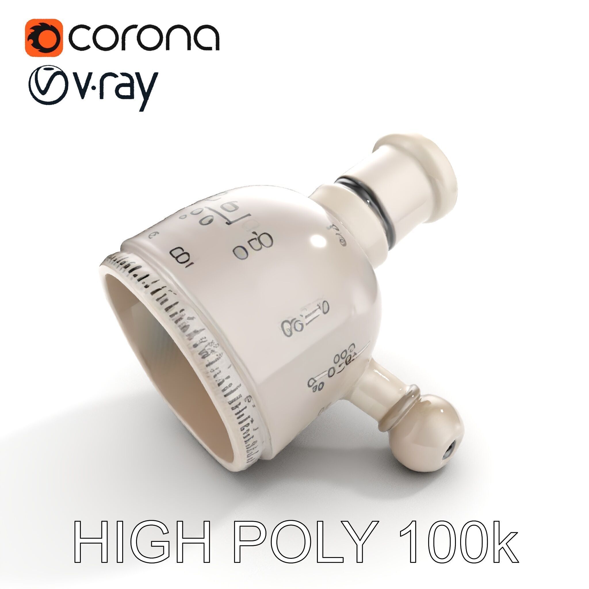 Precision Metal Tool D Model Pack Low-poly 3D model_33