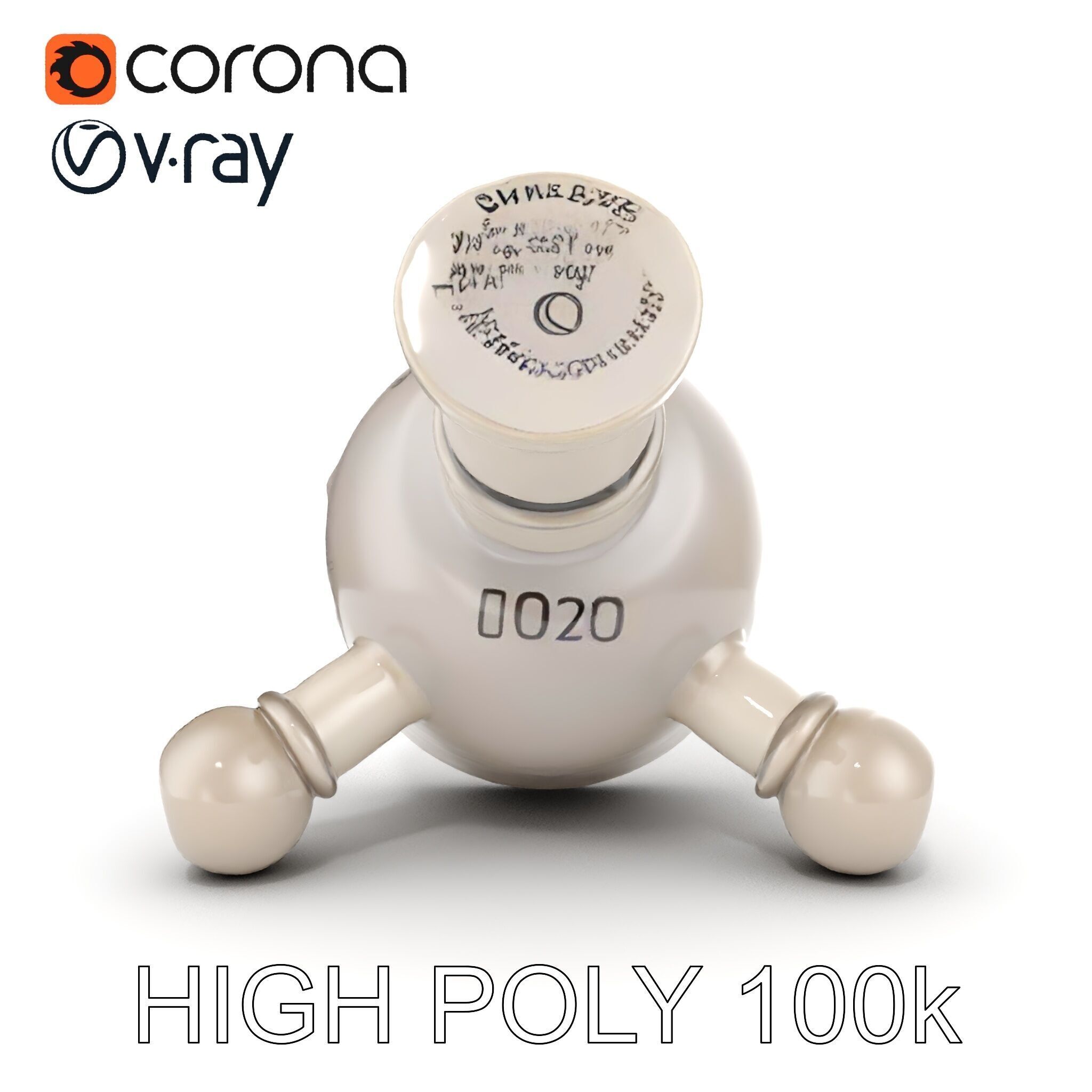 Precision Metal Tool D Model Pack Low-poly 3D model_27