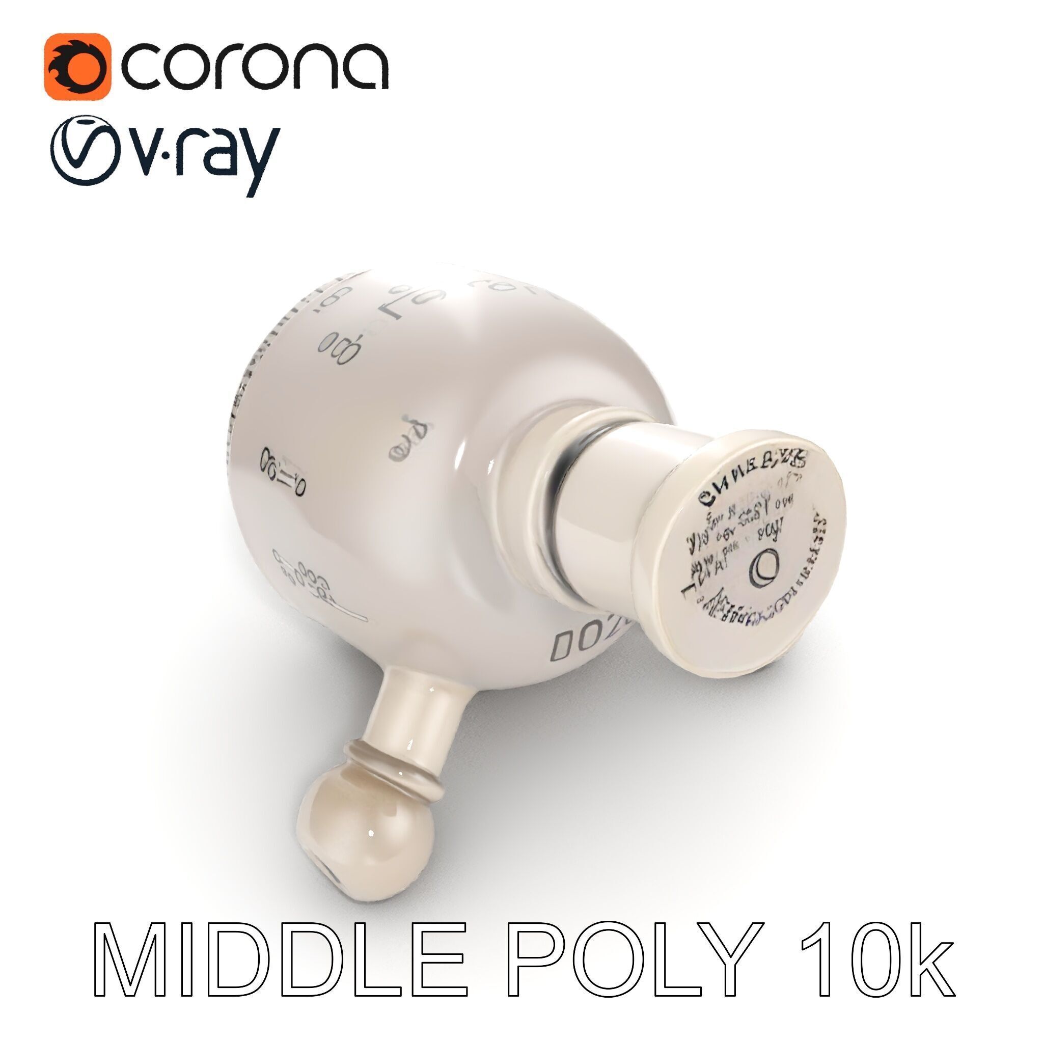 Precision Metal Tool D Model Pack Low-poly 3D model_11