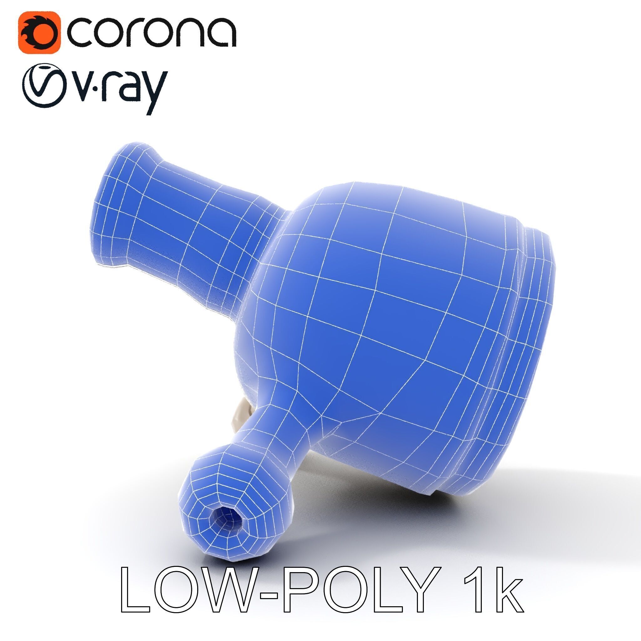 Precision Metal Tool D Model Pack Low-poly 3D model_17