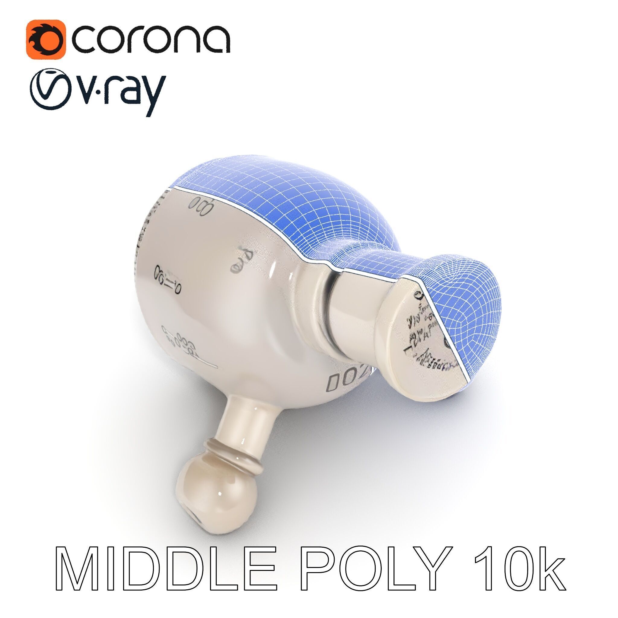 Precision Metal Tool D Model Pack Low-poly 3D model_28